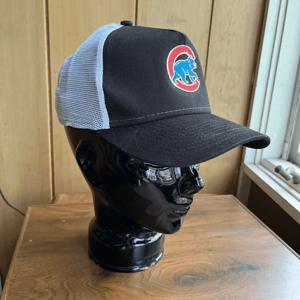 Chicago Cubs New Era 9FORTY Baseball Snap Back Trucker Hat Cap